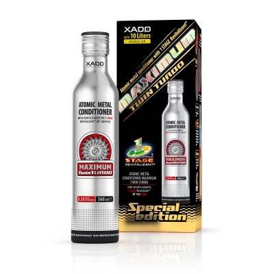 REVITALIZANT MOTOR XADO 1 STAGE MAXIMUM AMC TWIN TURBO 360 ML Revitalizanti XADO